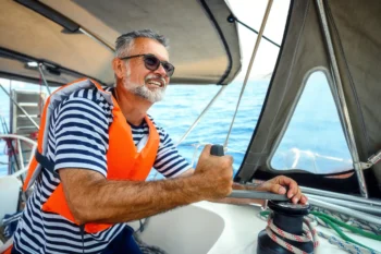 captain in a boat charter in washington dc